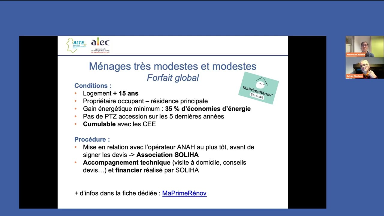 Webinaire : Quelles aides pour financer vos travaux de rénovation énergétiques en 2023 ?