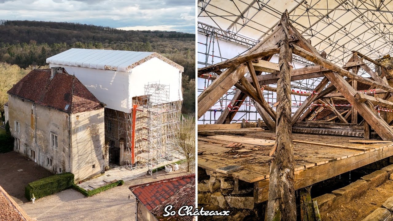 Château de Jaulny : Restauration à l’Arrêt Après une Découverte Inattendue