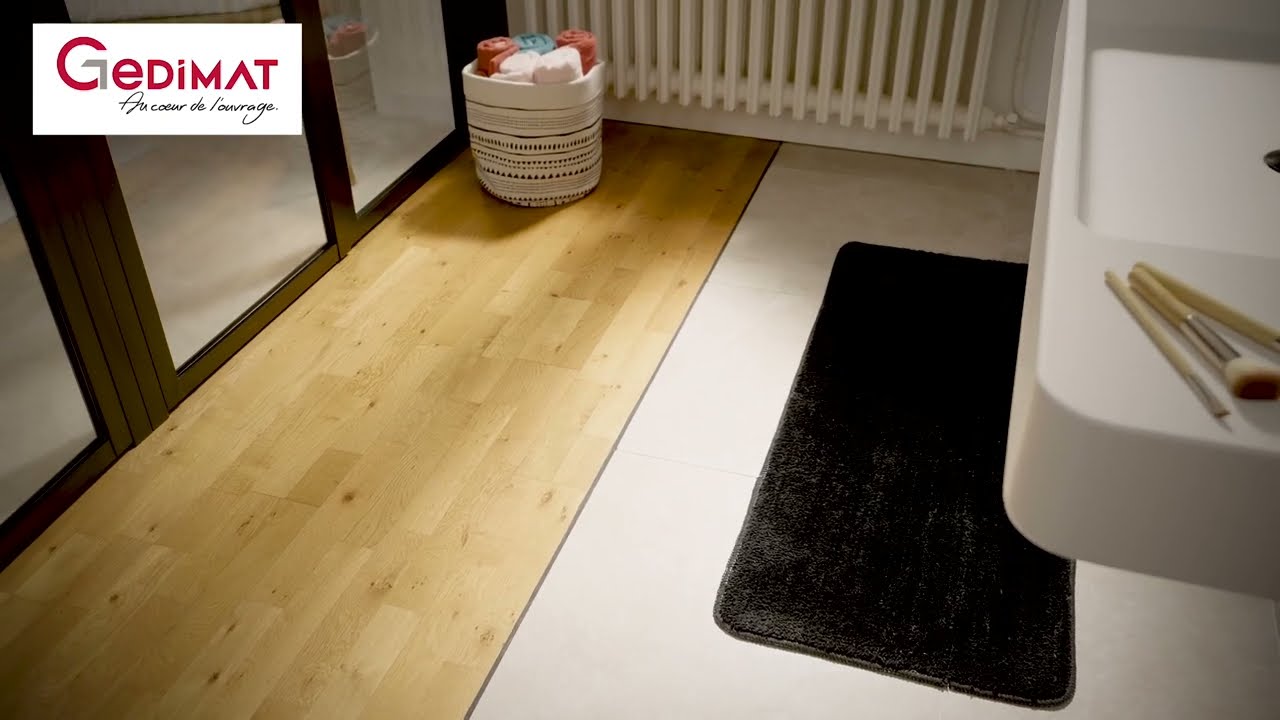 Associer carrelage et parquet - Ma Maison de A à Z