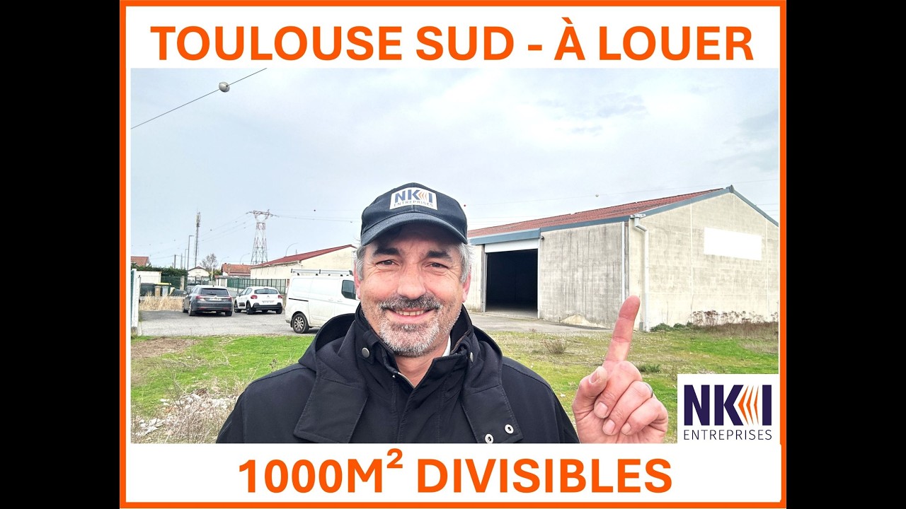 VISITE D’UN BÂTIMENT D’ACTIVITÉS DE 1000m² - PORTET-SUR-GARONNE TOULOUSE SUD AVEC NKI ENTREPRISES