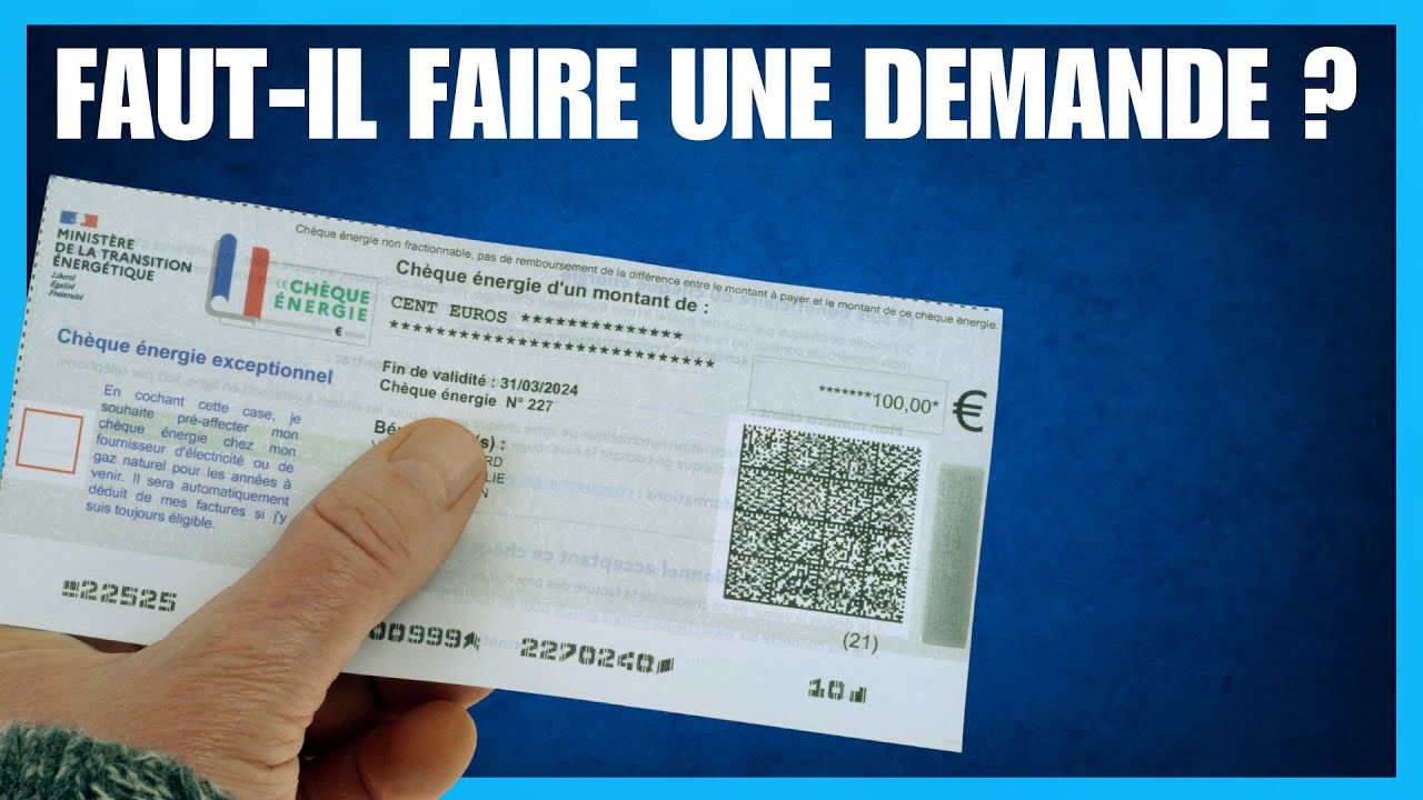 Chèque énergie 2025 : faut-il le demander ou sera-t-il versé automatiquement ?