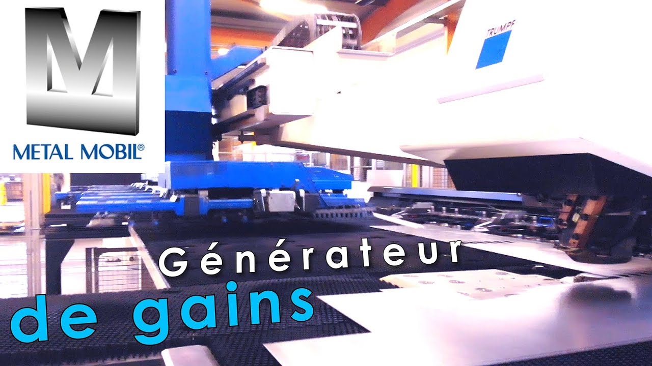 Générateur de gains, Logiciel d´automatisation pour les machines Trumpf