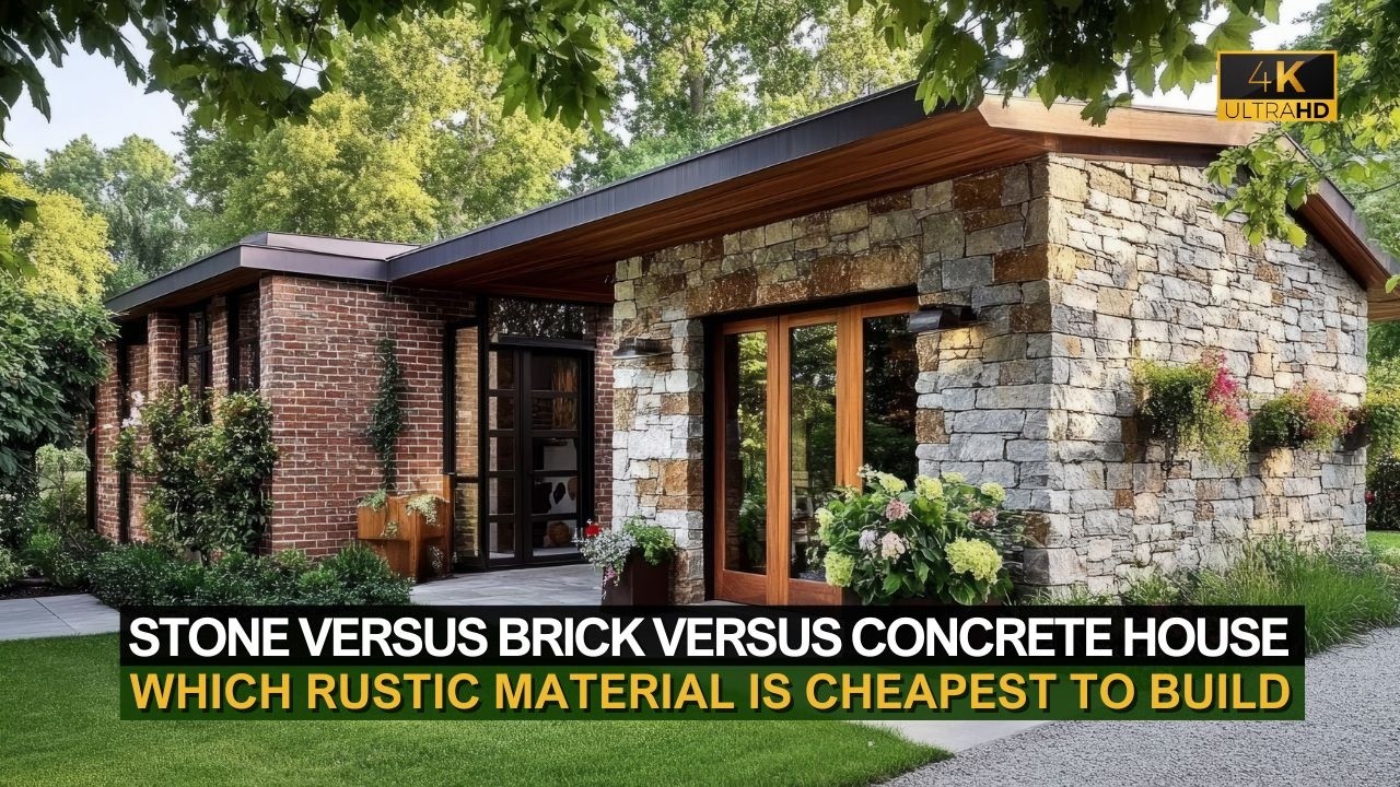 Stone Versus Brick Versus Concrete Which Rustic Material Is Actually Cheapest to Build