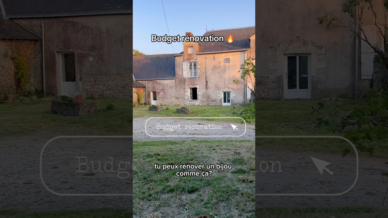 Épisode 3 - budget travaux 🔥 #maisonancienne #renovation #budgetrenovation