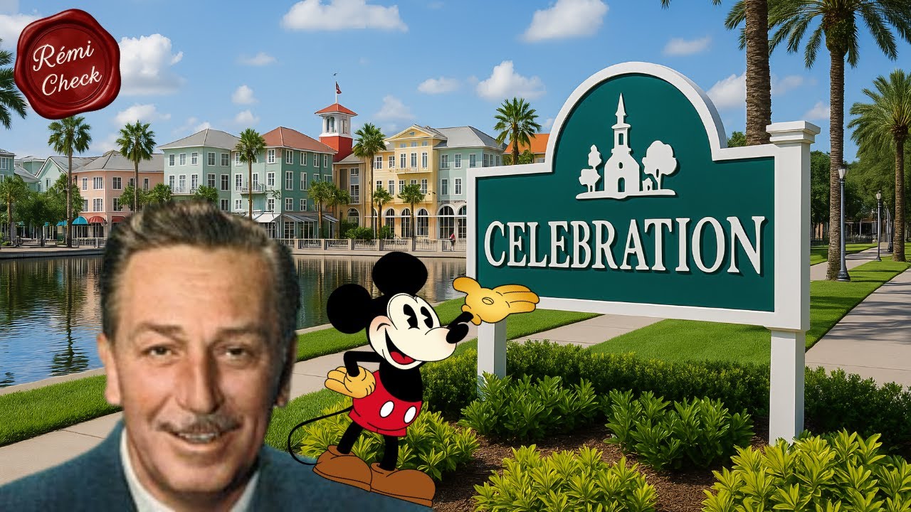 CELEBRATION : Je visite la ville imaginée par WALT DISNEY | USA 🇺🇸