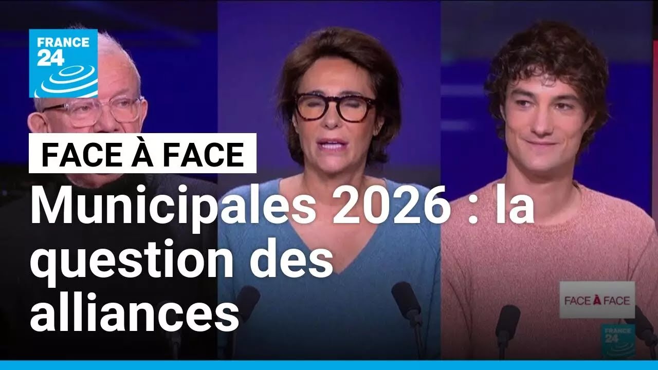 Municipales 2026 : la question des alliances se pose à gauche et à droite • FRANCE 24