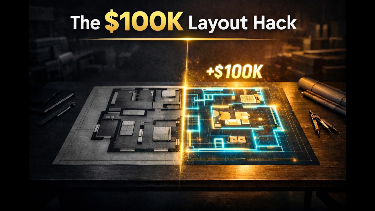 Investment Training Academy - How This Smart Floor Plan Hack Adds $100K+ in Value!