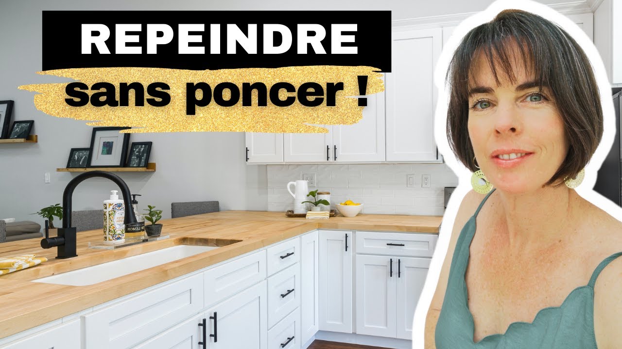Repeindre meuble cuisine sans poncer et sans stress !