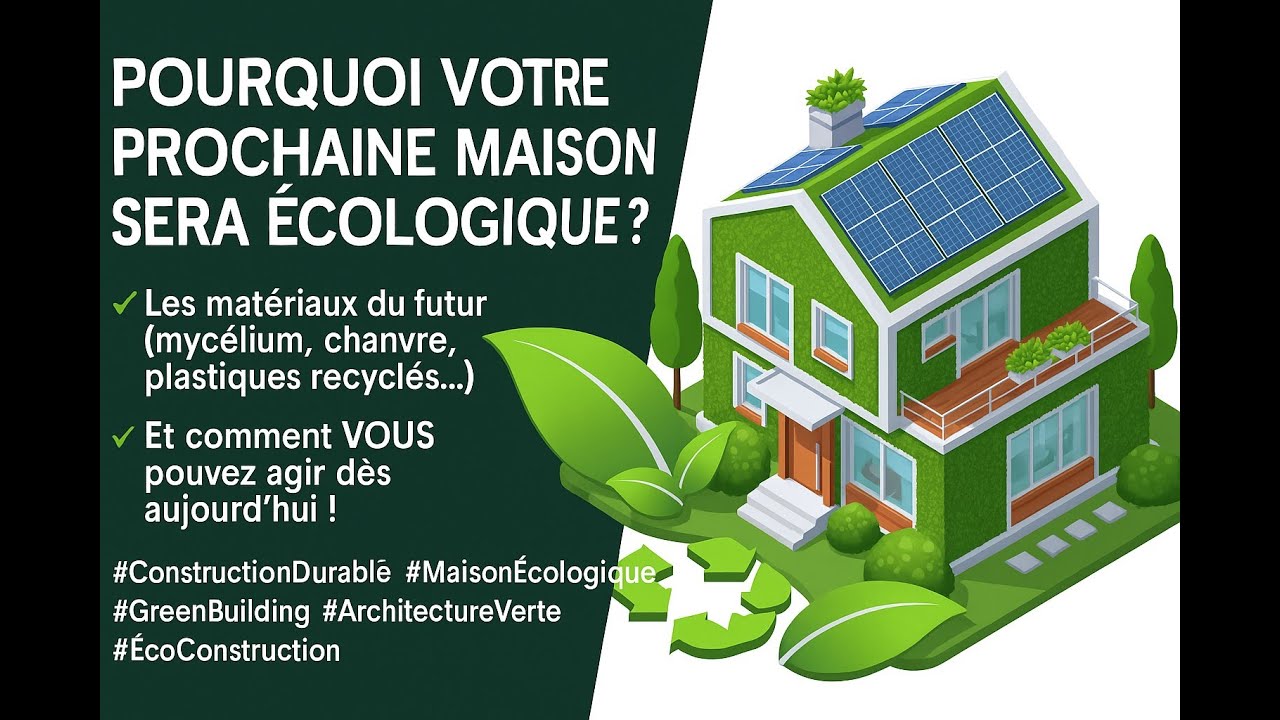 🌱 Construire vert : les meilleurs matériaux écologiques🏗️♻️