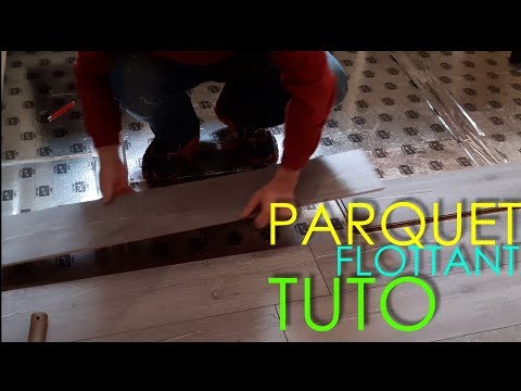 Poser du parquet flottant stratifié sur du carrelage - cuisine aménage épisode 11 - PMbricoleur
