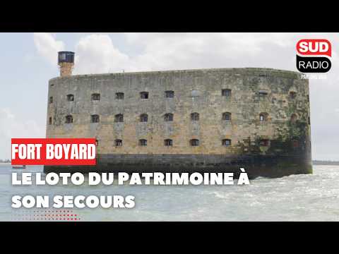 "Le Fort Boyard est réellement menacé", le loto du patrimoine à son secours