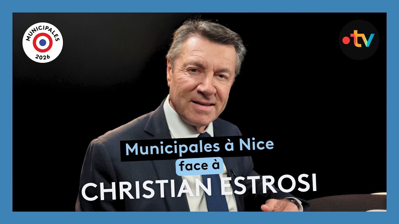 Municipales 2026 : vision pour Nice, duel avec Éric Ciotti... Les vérités de Christian Estrosi