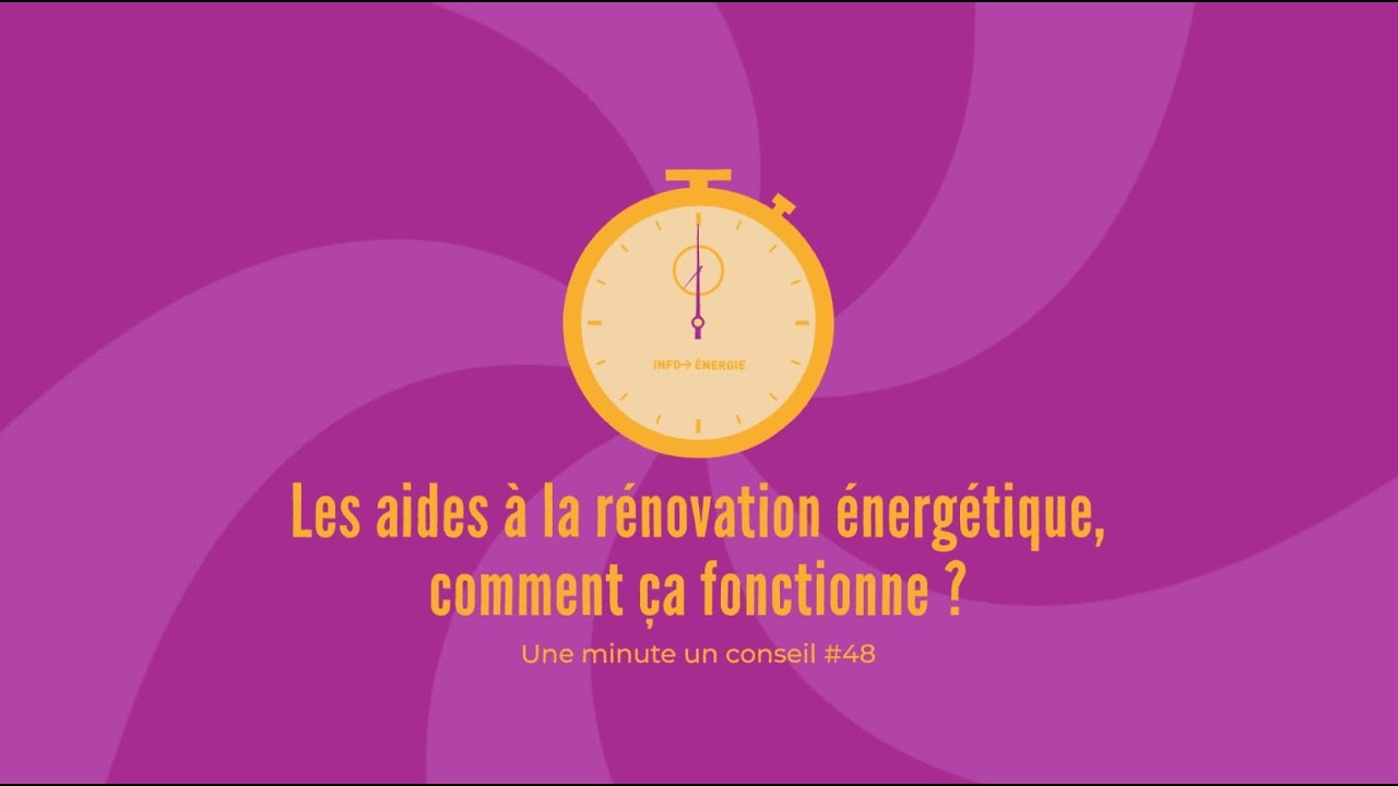 Une minute un conseil | Rénovation énergétique : quelles aides financières en 2025 ?