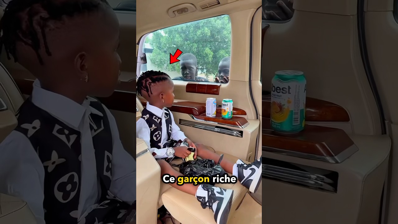 Générosité inattendue d'un Enfant Riche ❤️