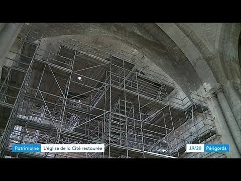 Restauration de l'intérieur de l'église de la Cité de Périgueux