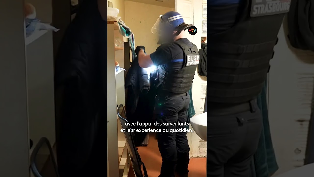 À la maison d'arrêt de Strasbourg (Bas-Rhin), une opération de fouille XXL a été menée 🔒 #prison