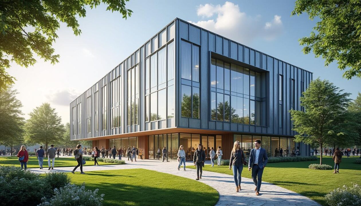 inauguration du bâtiment p8 à metz, marquant le développement de la résidence universitaire du saulcy en moselle, offrant des logements modernes et adaptés aux étudiants.