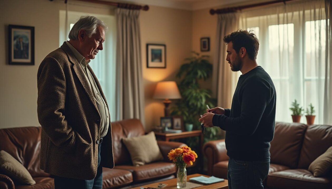 découvrez l'histoire d'un sexagénaire qui, après avoir confié les clés de la maison familiale à son frère, refuse désormais d'en partir, suscitant tensions et dilemmes familiaux.