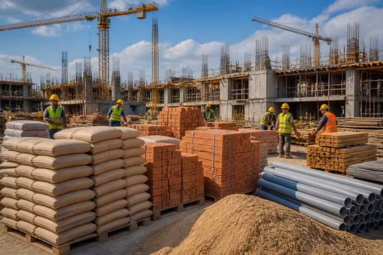 Croissance de 9,5 % des ventes de matériaux de construction au deuxième trimestre : un secteur en plein essor
