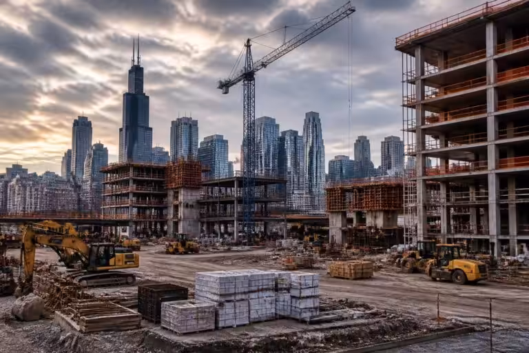 États-Unis : recul surprise des investissements dans la construction en juin
