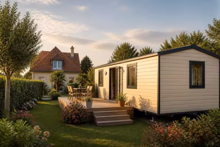 Louer un mobil-home dans son jardin : réglementation et conditions