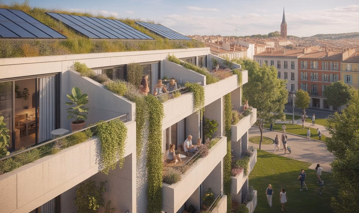 Immobilier à Angers : Podeliha développe une résidence bioclimatique innovante pour remplacer une cité d’urgence