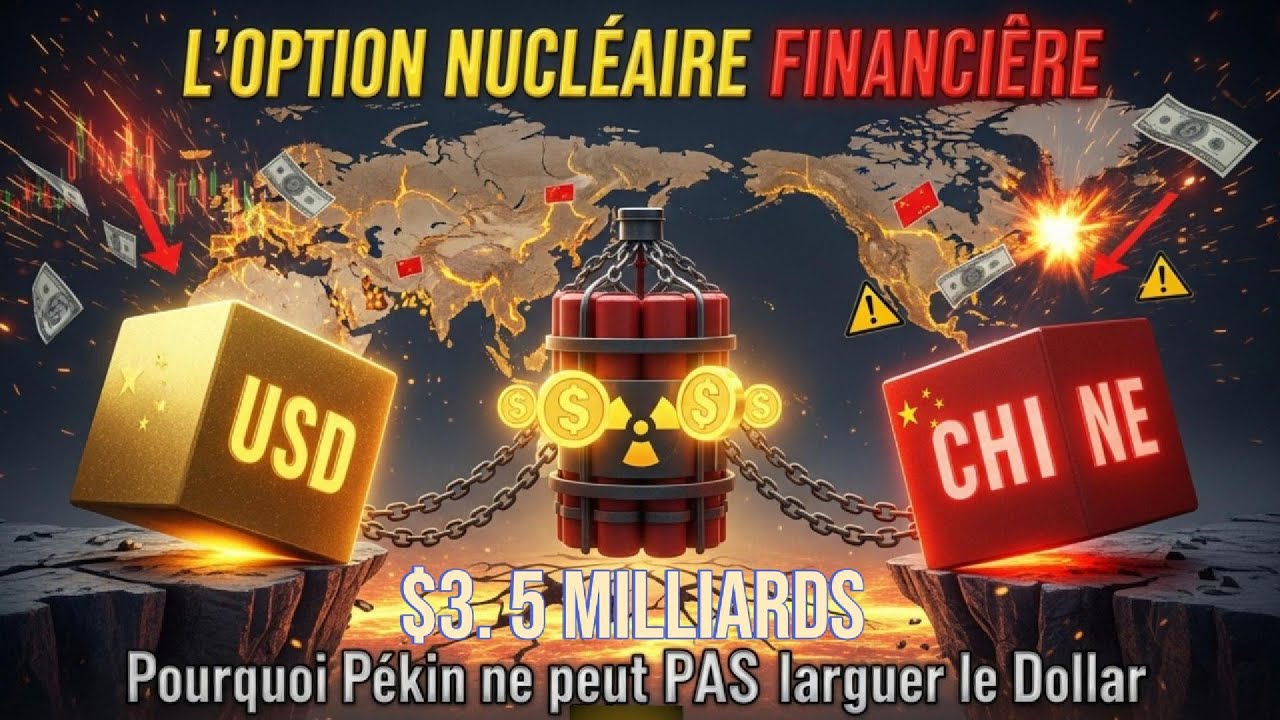 La Chine Détient 3,2 Billions en Dollars US : Pourquoi Elle Ne Peut Pas S’en Débarrasser